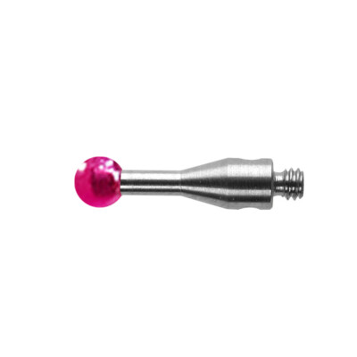 M2 CMM Styli,3.0mm Ruby Ball,L10mm Stainless Steel Stem for Renishaw A-5000-3604