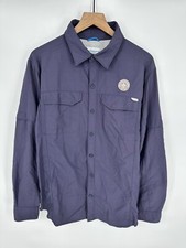 Columbia Boy Scouts of America Men  s Shirt Vented Shirt Polyester Size Large