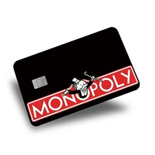 Monopoly Credit Card Skin/Credit Card Sticker- Monopoly Card Skin/Sticker