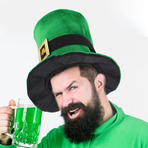 Accessoires en ligne chapeau velours doré décoratif vert