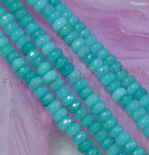 Lots Natural 2x4mm Multi-Color Faceted Gemstone Abacus Rondelle Loose Beads 15" - 第 45/47 張圖片