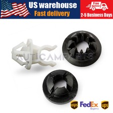 3pcs Hood Bonnet Rod Prop Stay Clip + Grommet For Honda Civic For Acura TSX RDX