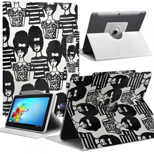 Coque Universal Pour 7 Pouce Tablette, DREAMSHOP Chats Housse Flip En