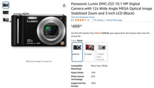 Panasonic Lumix DMC-ZS3 10.1 MP Cam -Company Pre-Owned, Excellent Cond Offer 81