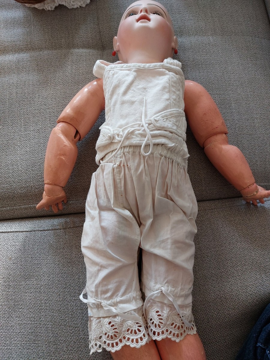 Poupée Ancienne Bébé 1907 Tampon Rouge JUMEAU Doll 1907 Red