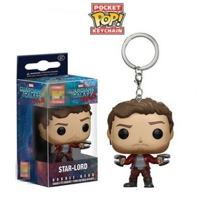 star lord funko pop keychain