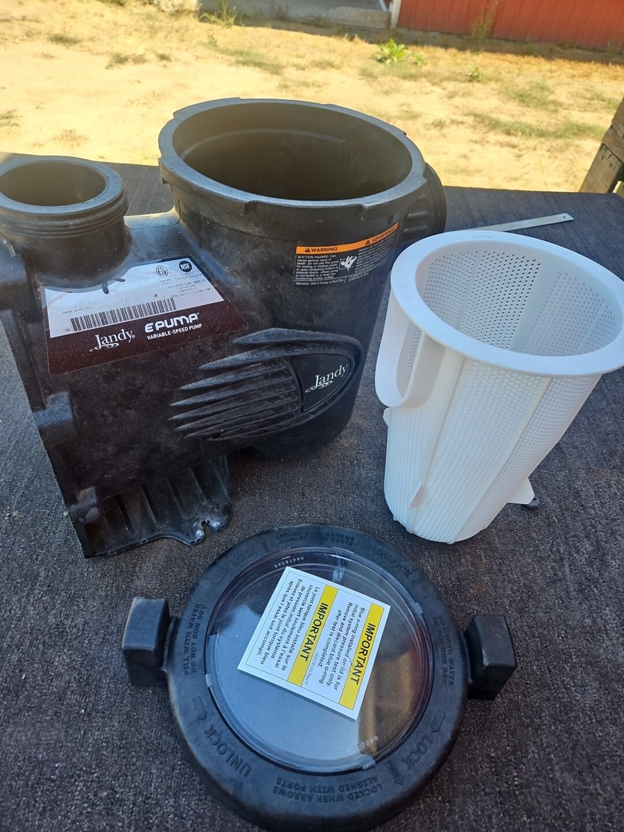 Jandy E Pump Replacement Pump Front, Basket And Lid | eBay