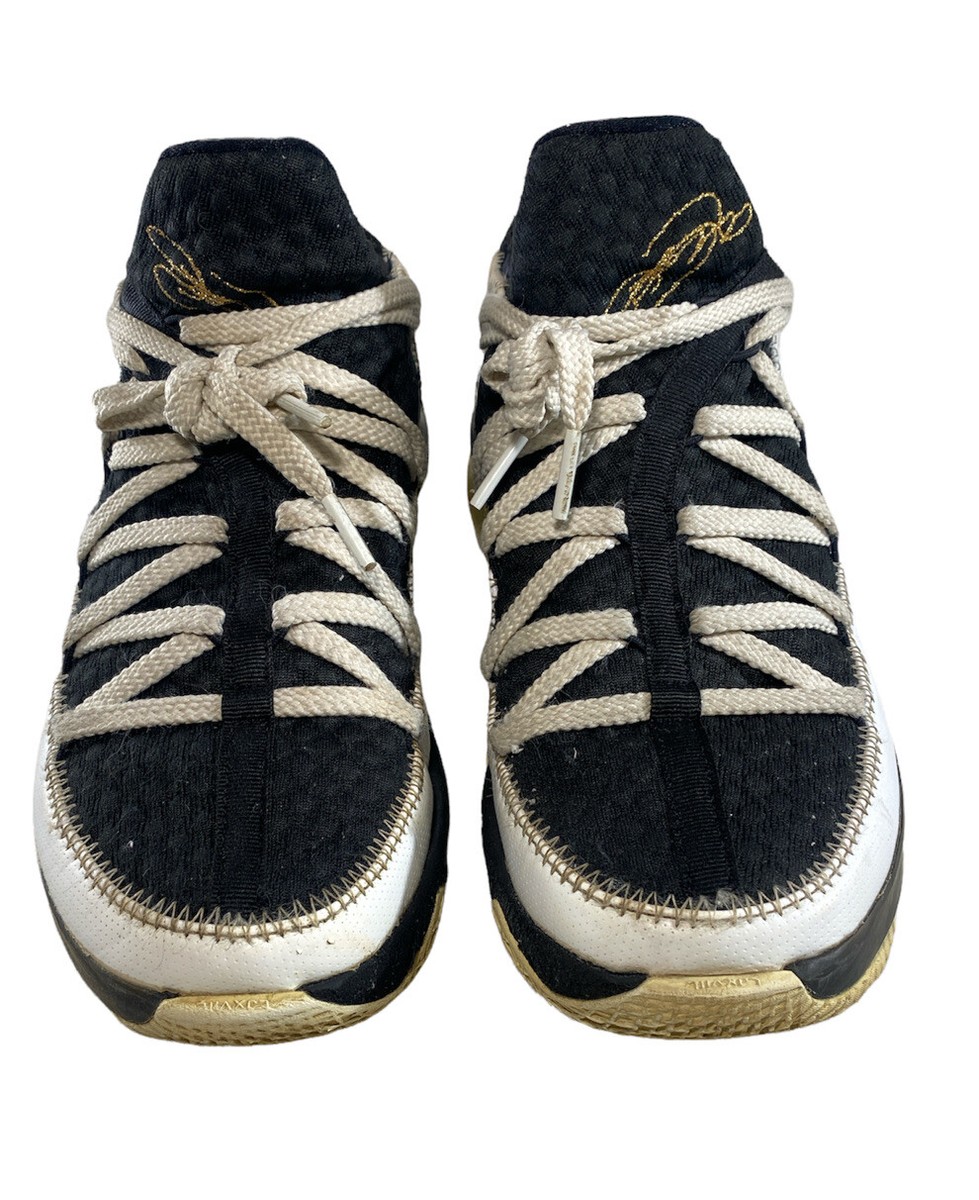 Nike Lebron 17 XVII Low Basketball Shoes CD5007-101 White Gold