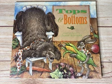 Tops and Bottoms by Janet Stevens (1995, Hardcover) Vintage Children's Book