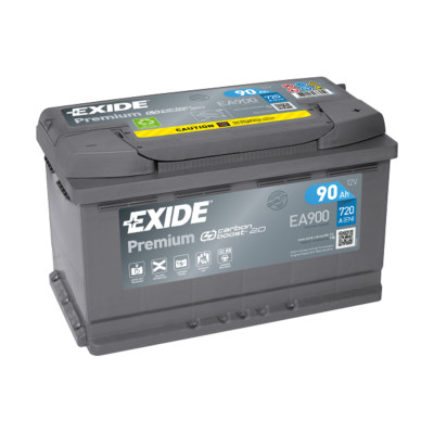 Exide EA900 Premium Carbon Boost 12V Starterbatterie 90Ah Autobatterie