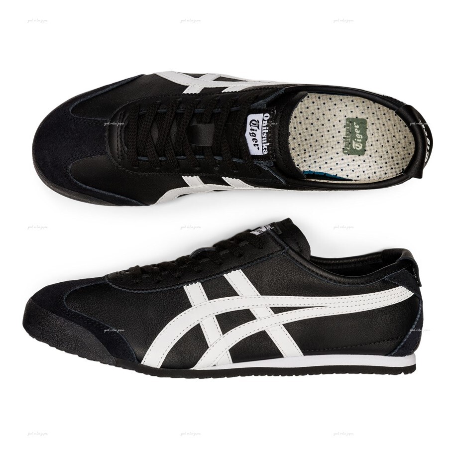 Authentic Onitsuka Tiger MEXICO 66 1183C102 001 BLACK WHITE | eBay