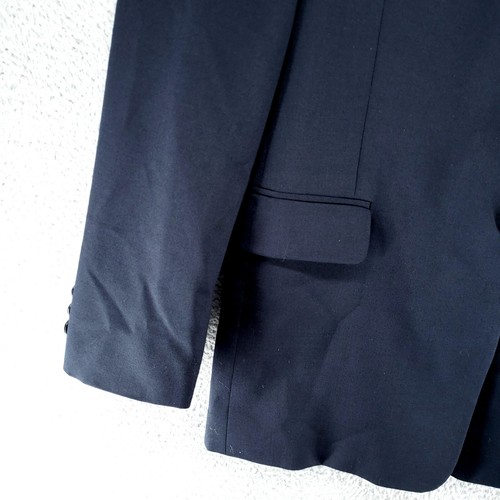 Joseph Abboud Nordstrom Boys 18R Wool Blend 2 Button Blue Suit Blazer Jacket - Picture 7 of 18
