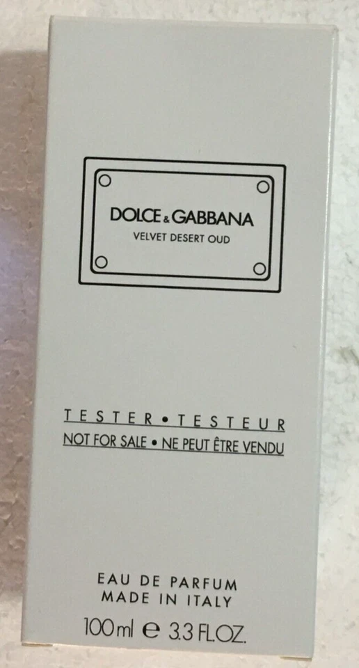 Velvet Desert Oud Dolce&Gabbana Unisex Eau de Parfum 100 ml Nuevo en Fábrica (T) Caja Foto 4 de 4