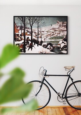 Pieter Bruegel der Ältere: Jäger im Schnee. Giclée Fine Art Print/Poster/Geschenk