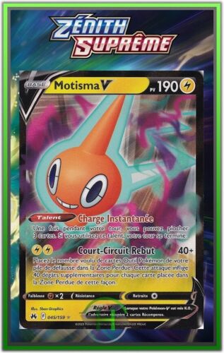 Motisma V - EB12.5:Zénith Suprême - 045/159 - Carte Pokémon FR Neuve - Zdjęcie 1 z 1