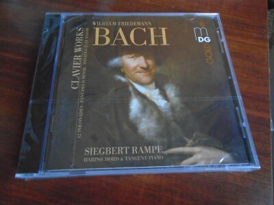 WILHELM FRIEDMAN BACH - W. F. Bach: Clavier Works - CD - Import - NEW SEALED