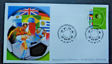 FRANCE 2002 FDC 1° jour TIMBRE 3483 CHAMPIONAT DU MONDE FOOTBALL
