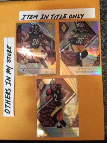 2018 phoenix refractor red #d/299 leveon bell steelers free ship