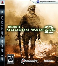 Call of Duty Modern Warfare PART 2 Sony PlayStation 3, 2009 PS3 VIDEO GAME COD 