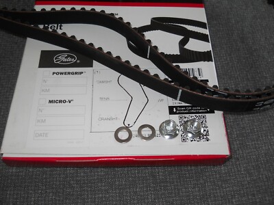 Ducati 748,851,888,916,996 Cam Timing Belts kit+Fuji lock nuts-Gates, Made in UK