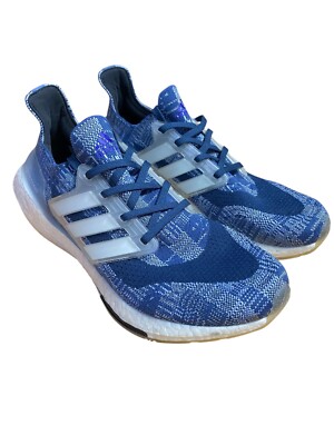 adidas Ultra Boost 21 Sashiko Men's Running Shoes Size US 10 UK
