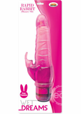 Wet Dreams Rapid Rabbit Multi-Speed Vibrator w/ Bunny Stimulation Ears  Magenta | eBay