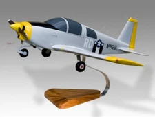 Grumman American Aviation AA-1 Yankee Desk Wood Airplane Model Large Scale 1/18