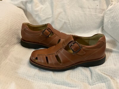Johnston & Murphy Watts Boot Sheepskin Leather Sandals  9M Johnston & Murphy Men main image 2