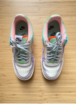 NIKE AIR FORCE 1 SHADOW PASTEL COLOUR