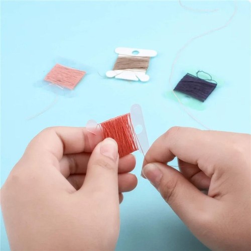 Household Embroidery Thread Holder Plastic Thread Board Card String Winder - Picture 7 of 11