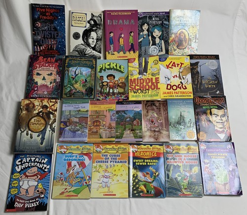 Chapter Books Lot Of 25 Youth Early Reader Young Adults Children ...