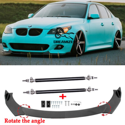 Für 5er E60 /61 M Paket Auto Frontstoßstange Lippe Splitter Mit Strebenstangen