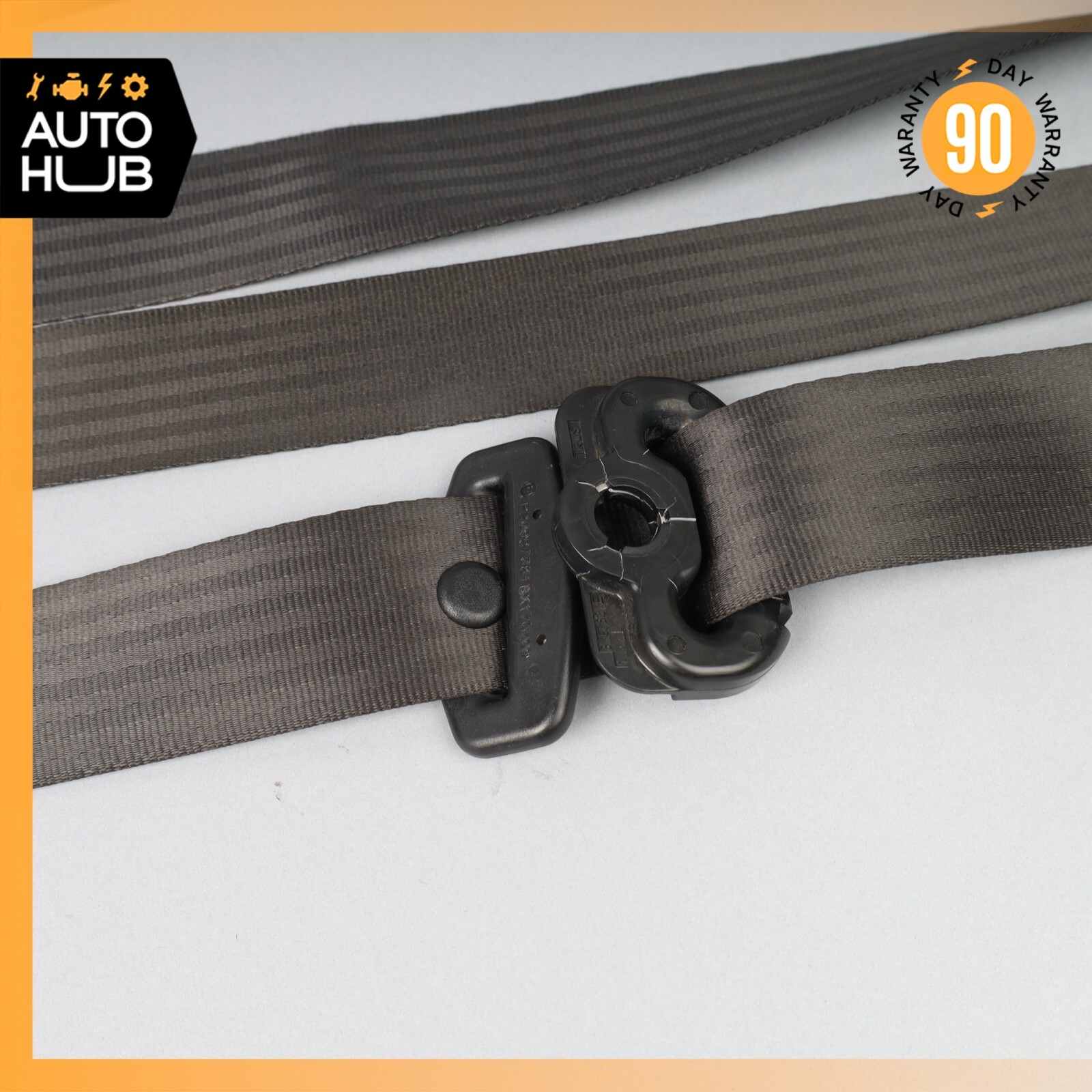 08-18 Maserati GranTurismo M145 Coupe Front Right Side Seat Belt Black OEM