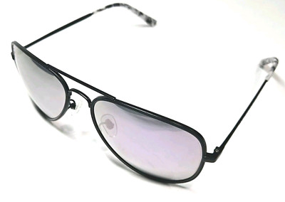 Blenders Flight Queen Black Metal Purple Aviator Style Polarized Sunglasses
