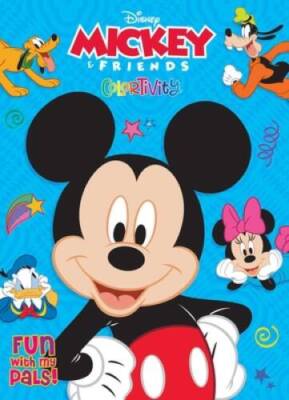 Disney Mickey: Fun with My Pals: Colortivity - Paperback - VERY GOOD