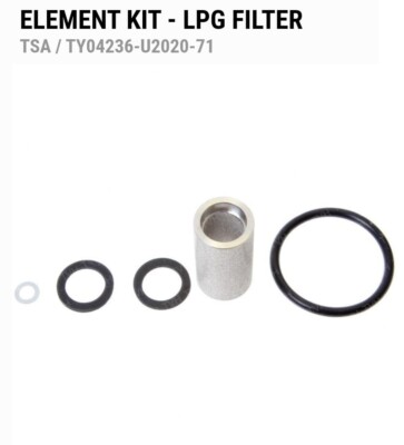 OEM 04236-U2020-71 LPG FILTER-ELEMENT KIT FOR TOYOTA, YALE FORKLIFTS (1PC) New