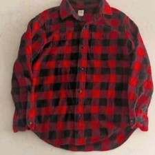 Gap Kids Red Flannel Shirt