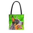 Blue Heeler - Australian Cattle Dog - 'Percy' - Tote Bag