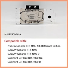 Granzon Full Cover GPU Block For NVIIDIA GeForce RTX 4090 AIC Reference Edition