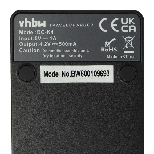 USB Battery Charger for Olympus D-780 DM-3 DM-901 DS-2600 DM-7 DM-5 D-715 4.2V - Picture 5 of 9