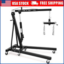 2Ton/4400LBS Engine Hoist with Lever Folding ...