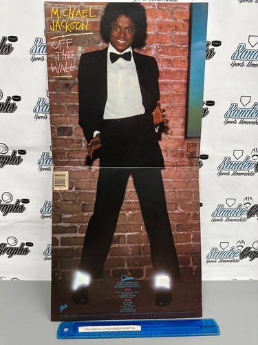 MICHAEL JACKSON OFF THE WALL THRILLER 2-VINYL ALBUM RECORD LOT EPIC RECORDS - Picture 8 of 20