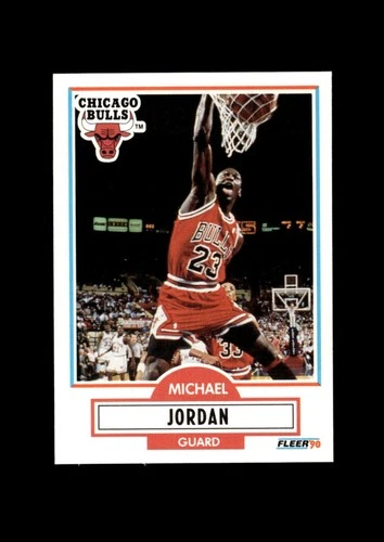 1990 Fleer: # 26 Michael Jordan Dunking NM-MT OR BETTER
