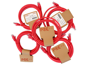 Cat6 Gigabit Ethernet Kabel RJ45 Netzwerkkabel 100W Internet 2m 5 Stück