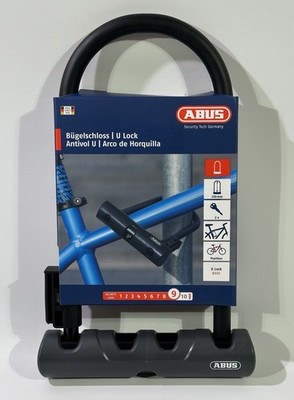 Abus Bügelschloss U Lock 8603 Fahrradschloss doppelte Verriegelung 230mm Schloss