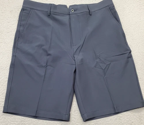 Dunning Golf Shorts Mens 34 Blue Player Fit Woven Performance Stretch Quick Dry