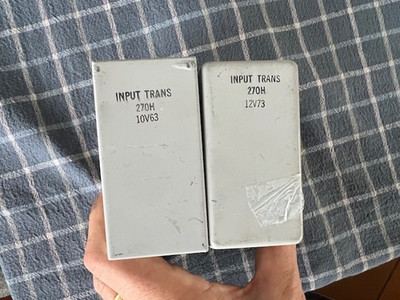 PAIR Western Electric 270H input xfrms GREAT SUT for EMT Denon 102 103
