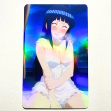 Naruto Hinata Hyuga Sexy Doujin Waifu Girl Anime Art Goddess Card