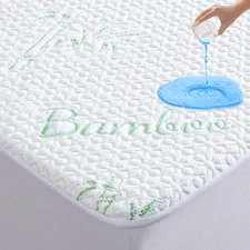 Twin XL Mattress Protector for College Dorm Room Essentials, Back to School B...
