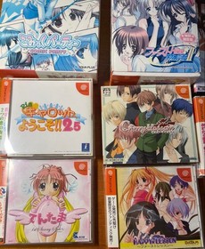 Sega Dreamcast Console  HKT-3000 Bundle Pretty Girl 11 Software JP